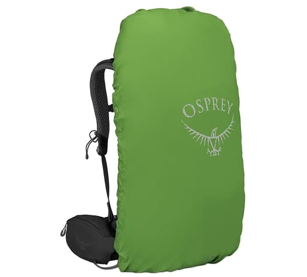 OSPREY Kestrel 38 -vaellusreppu, musta, L/XL