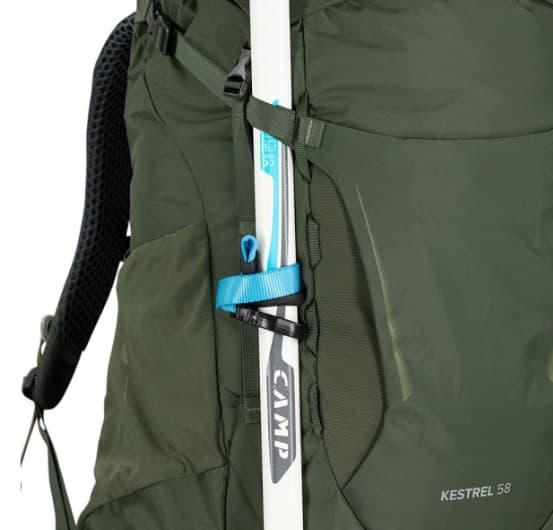 OSPREY Kestrel 58 khaki L/XL vaellusreppu