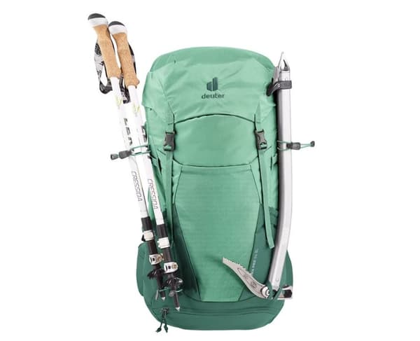 Deuter Futura PRO 34 SL naisten vaellusreppu, vihreä