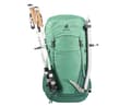Pikkukuva 7 / 7: Deuter Futura PRO 34 SL naisten vaellusreppu, vihreä