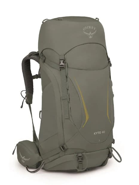OSPREY Kyte 48 khaki naisten vaellusreppu XS/S