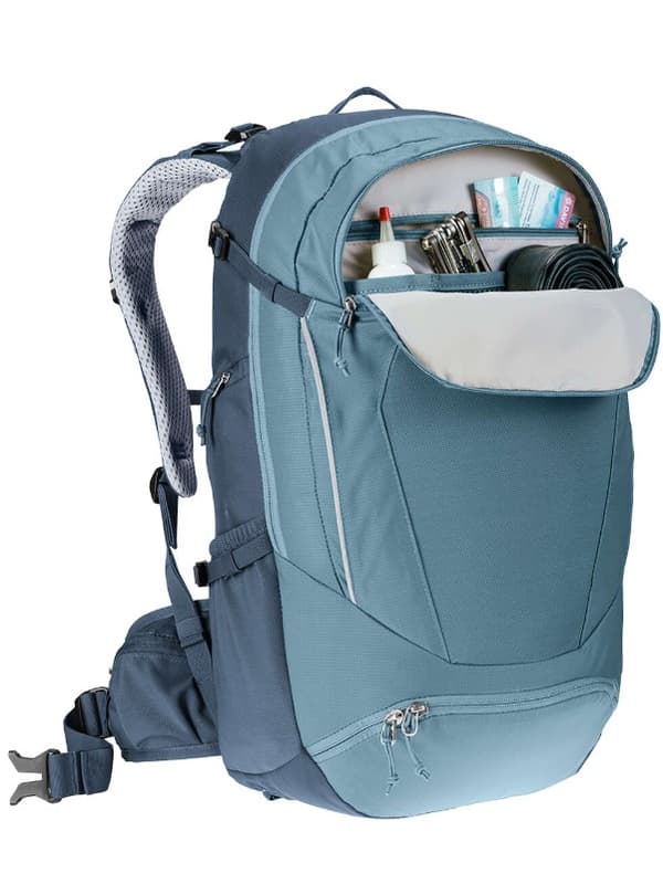 Deuter Trans Alpine 30 cykelrygsæk i atlantic-blæk