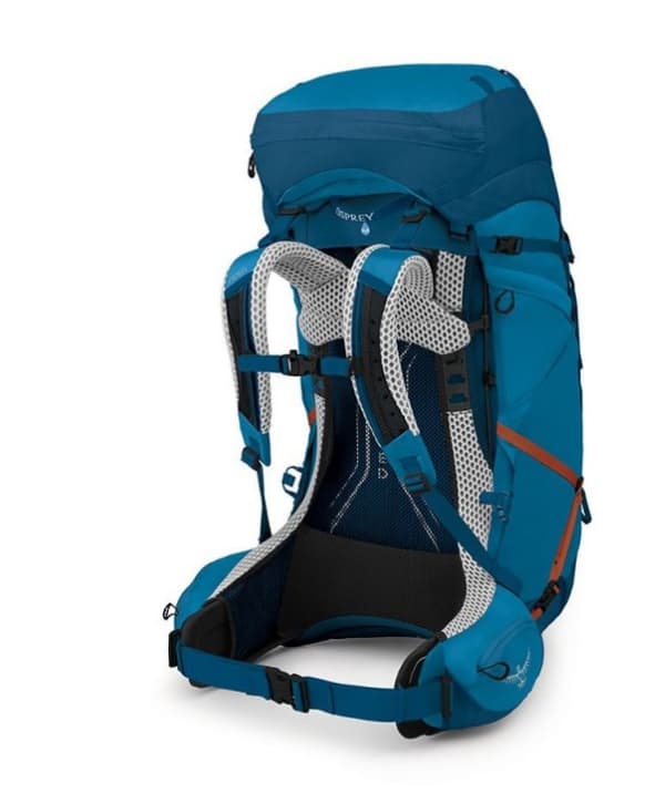 OSPREY Atmos AG LT 65 -vaellusreppu, laivastonsininen, L/XL