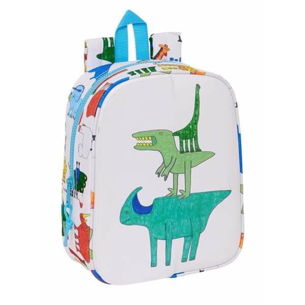 Barnryggsäck Safta Algo de Jaime Vit 22 x 27 x 10 cm