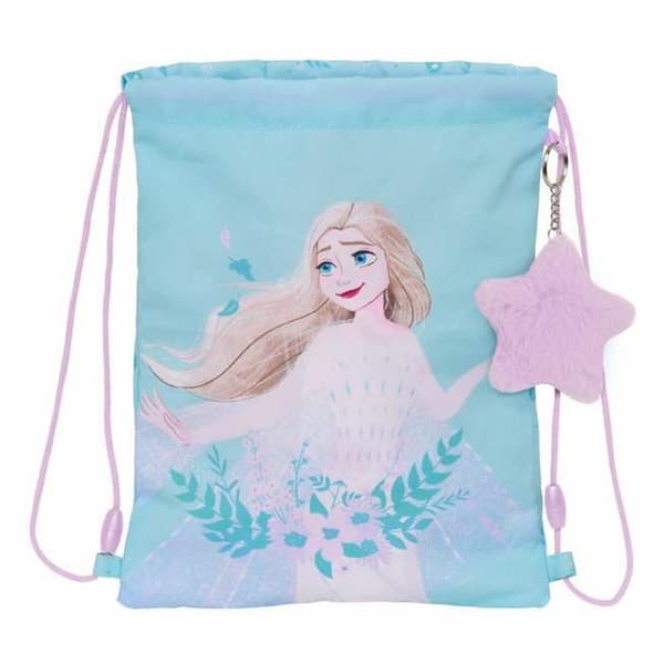 Skopåse med remmar Frozen Hello spring 26 x 34 x 1 cm
