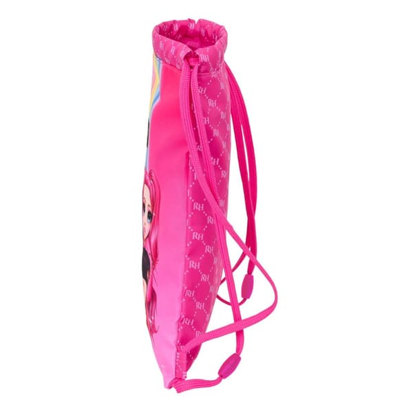 Skopåse med remmar Rainbow High Fuchsia 26 x 34 x 1 cm