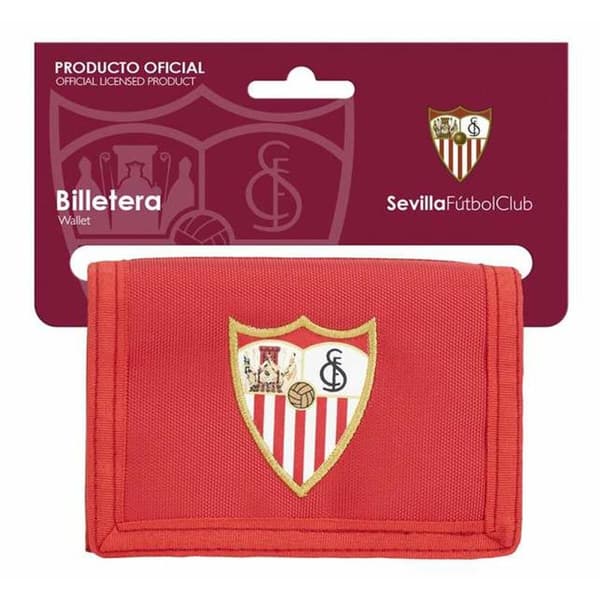 Kukkaro Sevilla Fútbol Club 12,5 x 9,5 cm Punainen