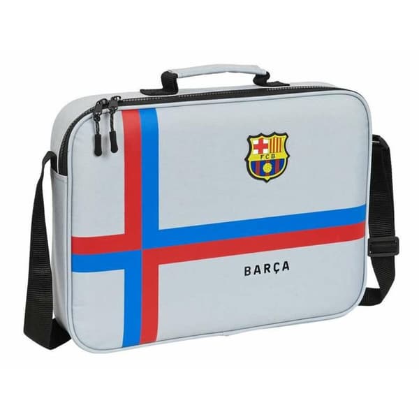 Skole skoletaske F.C. Barcelona 22/23 Grå 38 x 28 x 6 cm