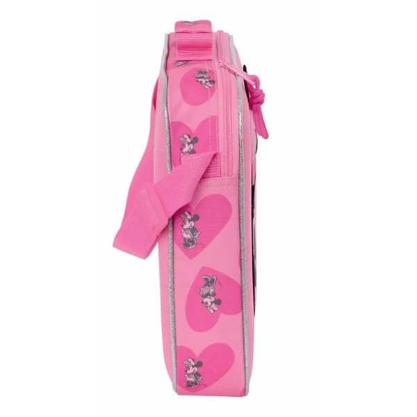 Skole skoletaske Minnie Mouse Loving Pink 38 x 28 x 6 cm