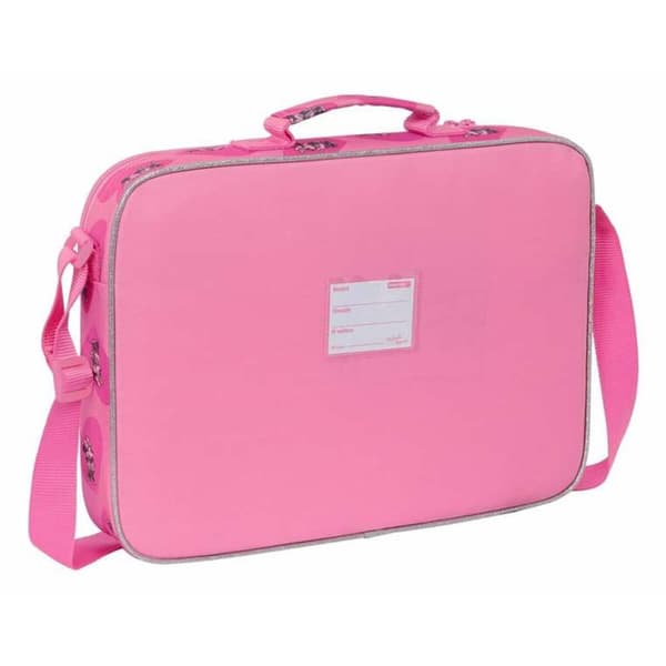 Skole skoletaske Minnie Mouse Loving Pink 38 x 28 x 6 cm