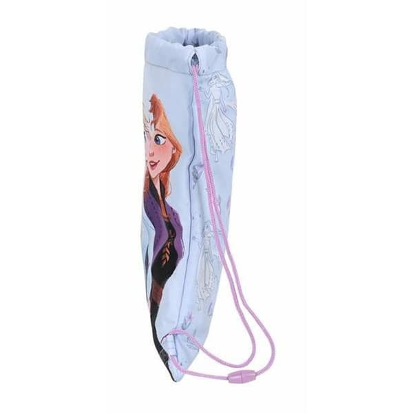 Skopåse med remmar Frozen Believe Lila 26 x 34 x 1 cm