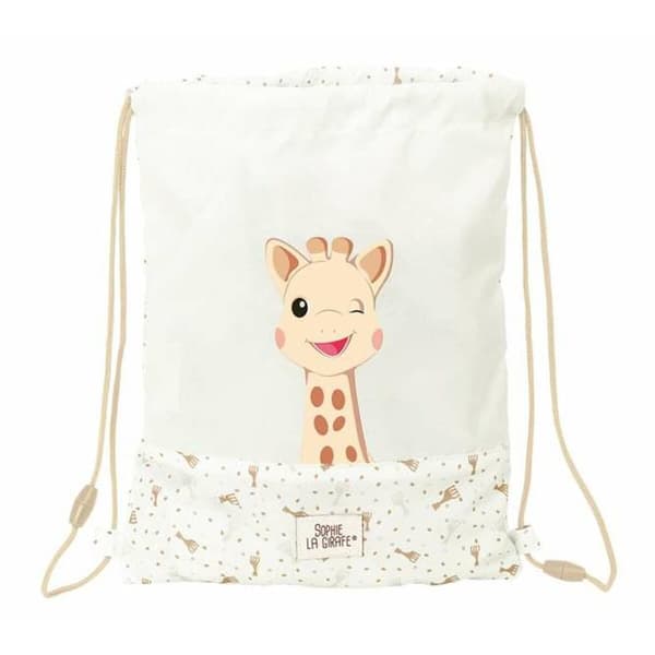 Skopåse med remmar Sophie la Girafe 26 x 34 x 1 cm