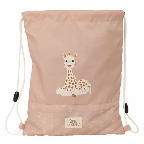 Skopåse med remmar Sophie la Girafe 26 x 34 x 1 cm