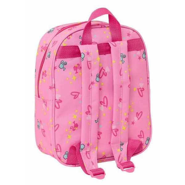 Skoletaske Barbie 22 x 27 x 10 cm 3D