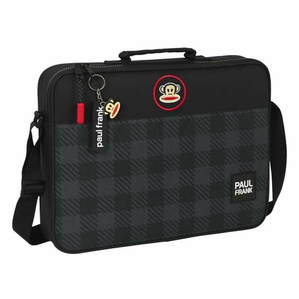 Koulusalkku Paul Frank Campers Musta 38 x 28 x 6 cm