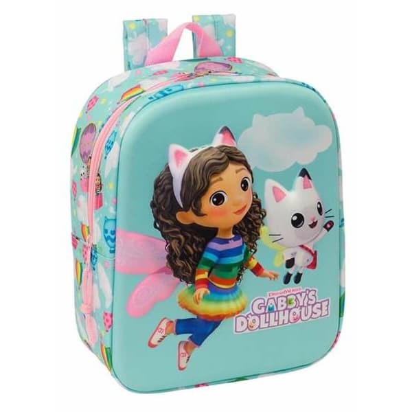 Koululaukku Gabby's Dollhouse 22 x 27 x 10 cm 3D