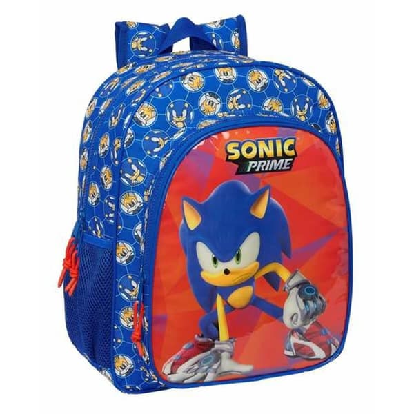 Koululaukku Sonic Prime 32 x 38 x 12 cm