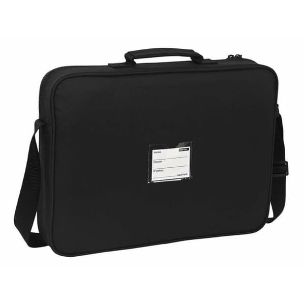 Skole skoletaske Paul Frank Campers Sort 38 x 28 x 6 cm