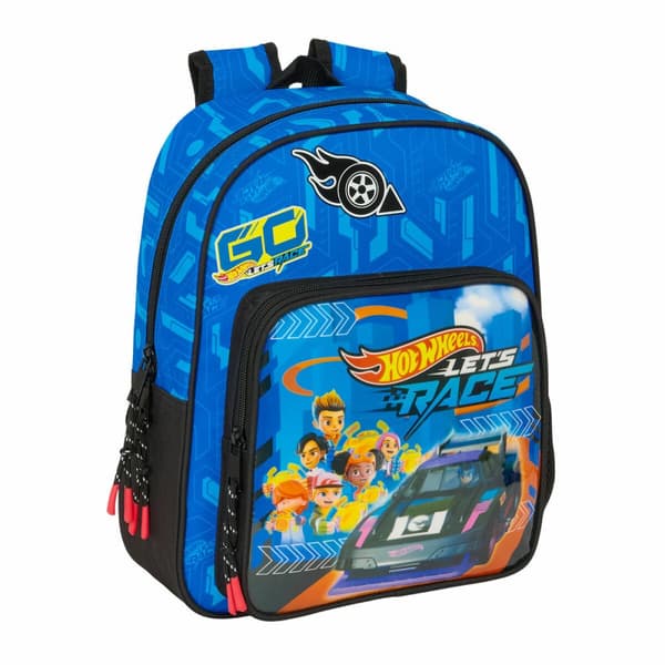 Skoletaske Hot Wheels Let'S Race 27 x 33 x 10 cm