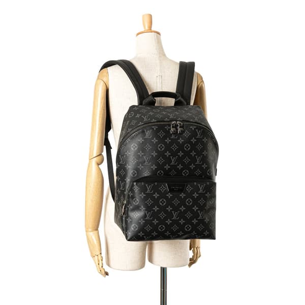 Pre-owned Louis Vuitton Monogram Eclipse Discovery Black
