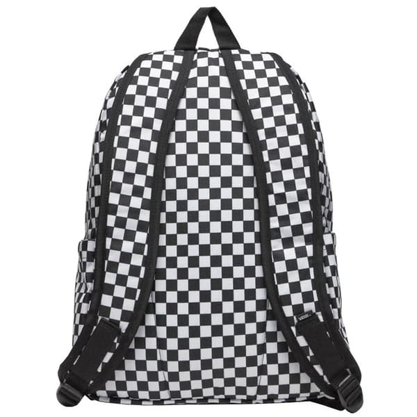 Vans Skool Check Ryggsäck VN000H4XY281 T:. C:VIT/SVART
