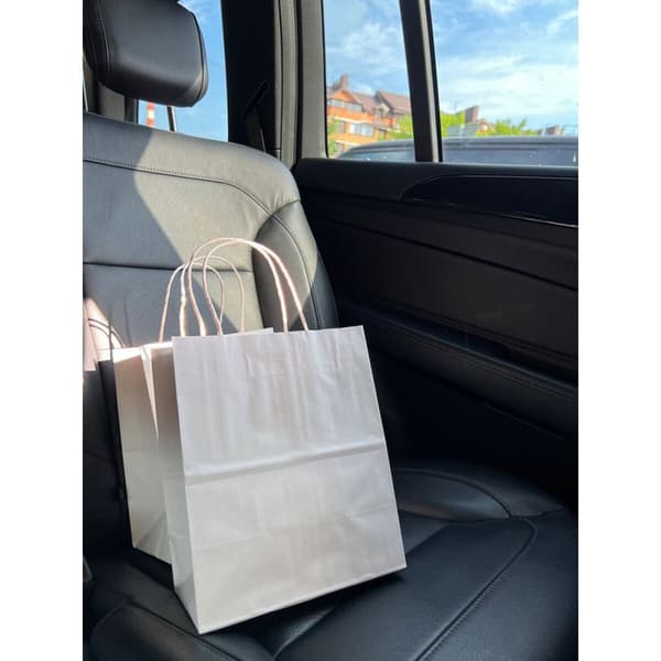 Papperskasse Algon Vit 32 x 12 x 40 cm (24 antal)