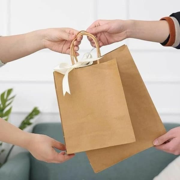 Papperskasse Algon Kraft 32 x 12 x 40 cm (24 antal)