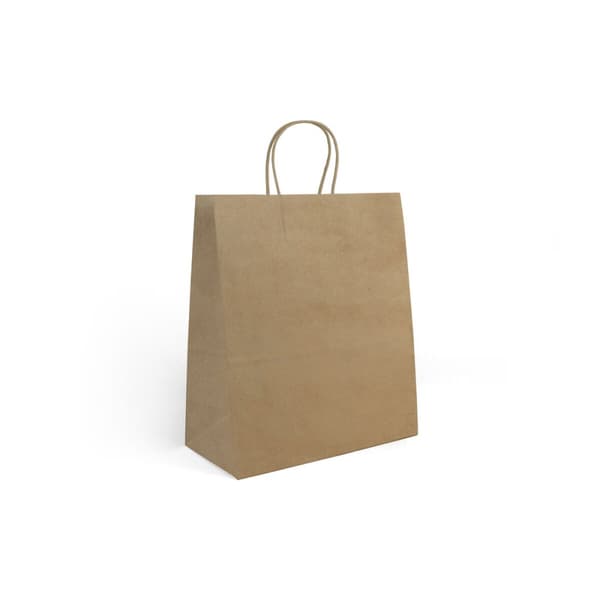 Paperikassi Algon Kraft 26 x 14 x 31 cm (24 osaa)