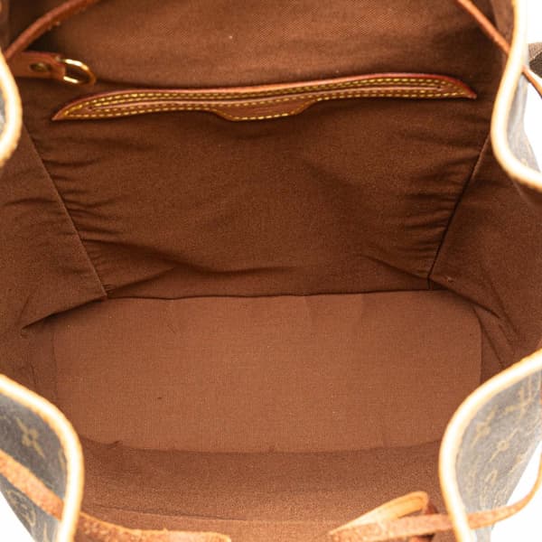 Pre-owned Louis Vuitton Monogram Montsouris GM Brown