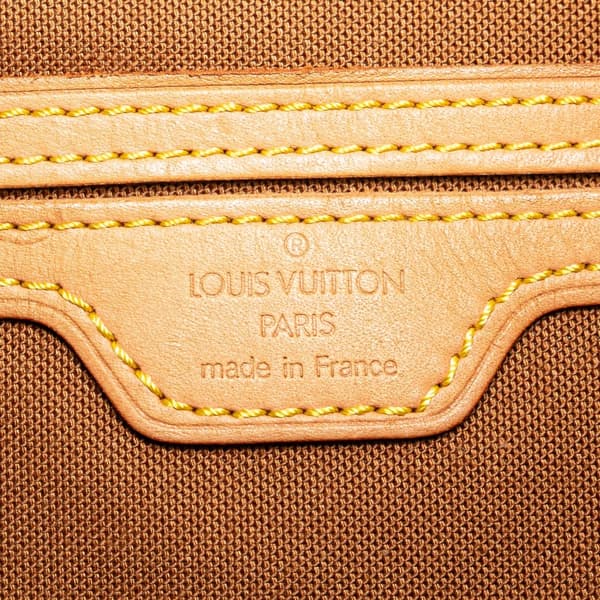 Pre-owned Louis Vuitton Monogram Montsouris GM Brown