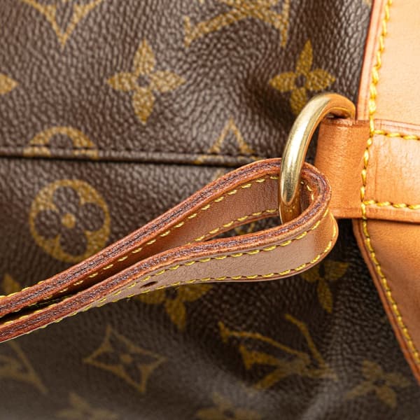 Pre-owned Louis Vuitton Monogram Montsouris GM Brown