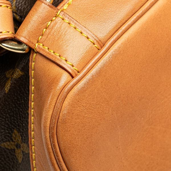 Pre-owned Louis Vuitton Monogram Montsouris GM Brown