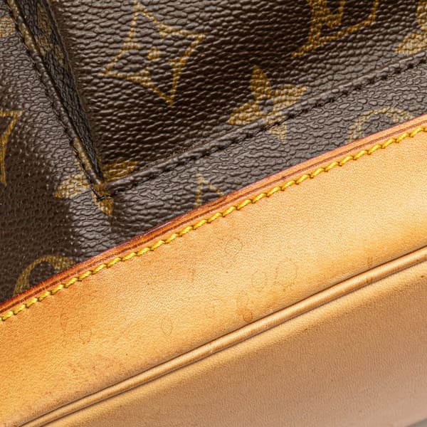 Pre-owned Louis Vuitton Monogram Montsouris GM Brown