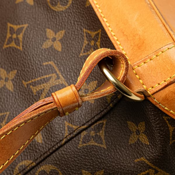 Pre-owned Louis Vuitton Monogram Montsouris GM Brown