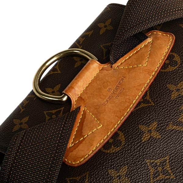 Pre-owned Louis Vuitton Monogram Montsouris GM Brown