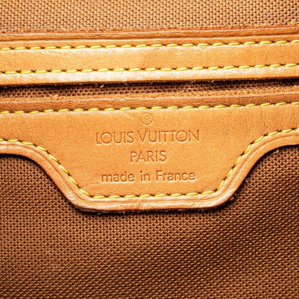Pre-owned Louis Vuitton Monogram Montsouris GM Brown