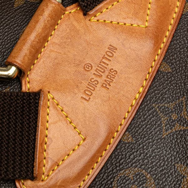 Pre-owned Louis Vuitton Monogram Montsouris GM Brown