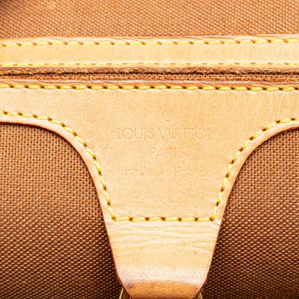 Pre-owned Louis Vuitton Monogram Ellipse Backpack Brown