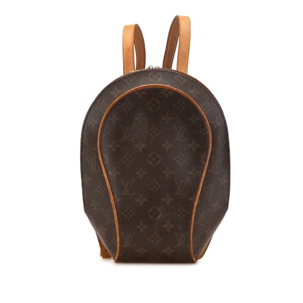 Pre-owned Louis Vuitton Monogram Ellipse Backpack Brown