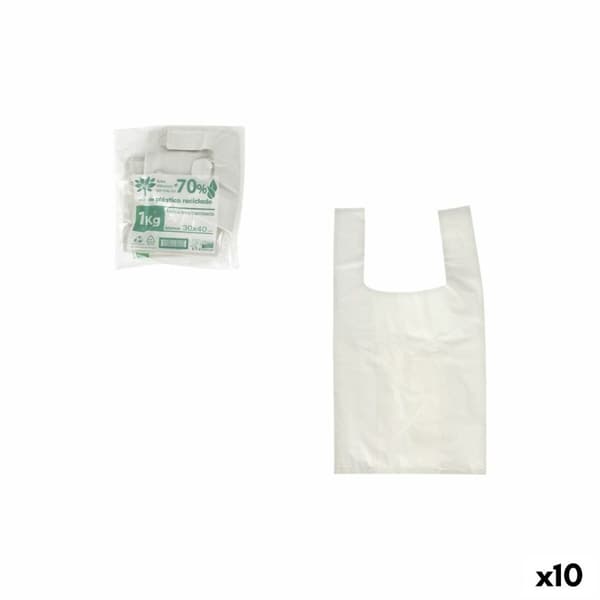 Genanvendelig pose Inde 30 x 40 cm (10 enheder)
