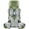 Miniatyrbillede 6 af 11: Vandrerygsæk Deuter Aircontact Lite 45+10 SL Grøn Polyester 55 L