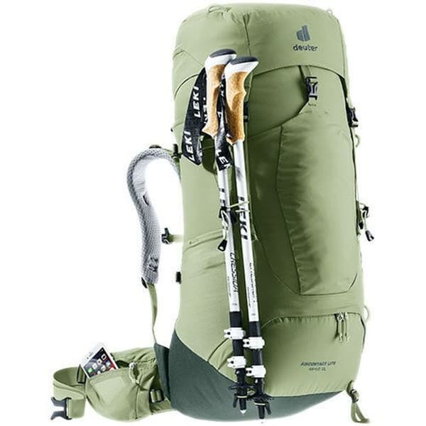 Vandrerygsæk Deuter Aircontact Lite 45+10 SL Grøn Polyester 55 L