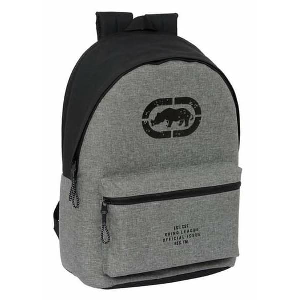 Laptop rygsæk Safta Rhino Sort Grå 31 x 44 x 18 cm