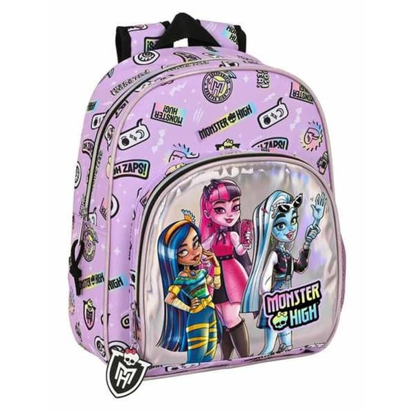 Børnetaske Monster High Best Boos Syren 28 x 34 x 10 cm