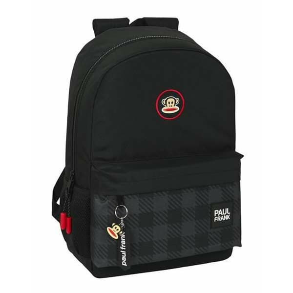 Skolryggsäck Paul Frank Campers Svart 30 x 46 x 14 cm