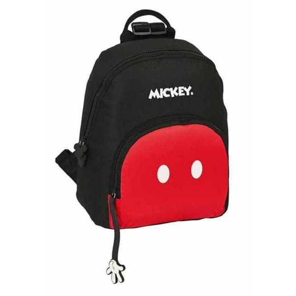 Rento reppu Mickey Mouse Musta Punainen 25 x 30 x 13 cm