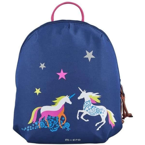 Ryggsäck - Mini Micro - Unicorn - XS - Blå - Syntetisk - För Flicka