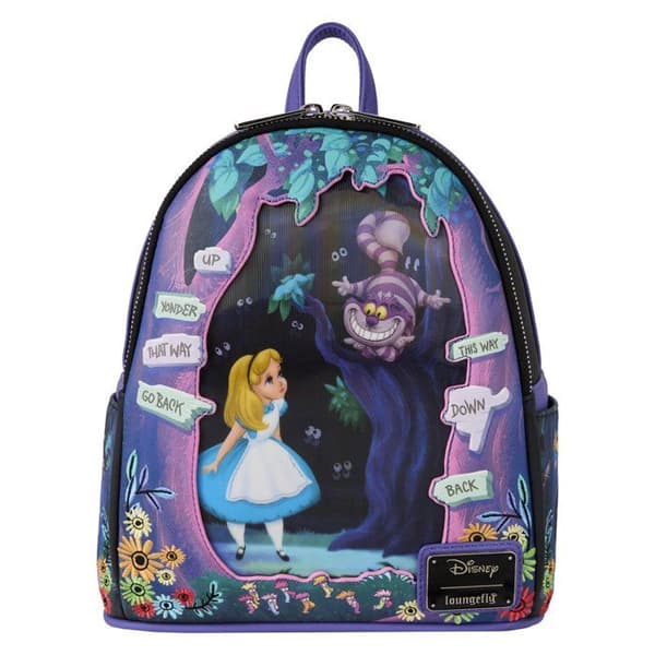Mini Ryggsäck Loungefly - Disney - Alice i Underlandet