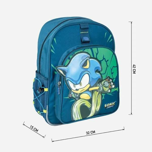 Koululaukku Sonic Tummansininen 32 x 15 x 42 cm