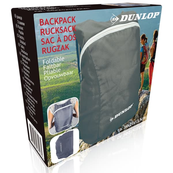 Dunlop-CapePouchförryggsäck(mörkgrå)